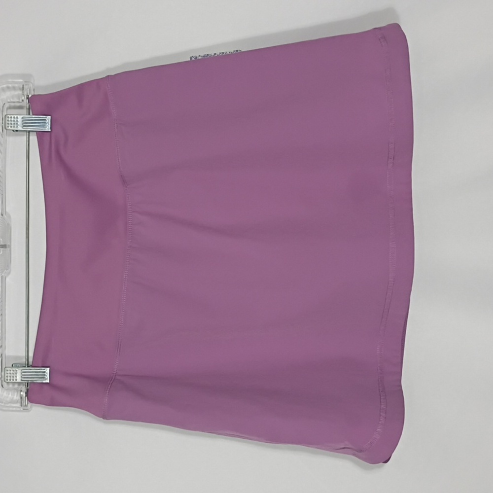 NWT Sigrid Olsen Dusty Lavender Woven Active Skort With Dolphin Hem Size Small